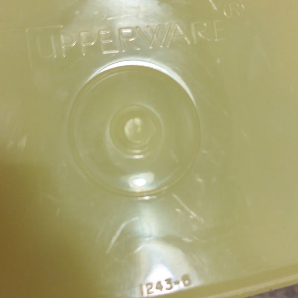 Vintage Tupperware Shelf Saver 1243-6 and Tupperware Gravy Shaker Cup 844-3